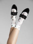 HFB - Rosebud Sheer Crew | White