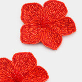 OD - Hibiscus Earrings | Red