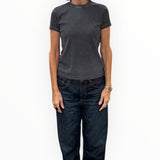 UN - Cashmere Cotton T-Shirt | Charcoal