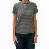 UN - Cashmere T-Shirt | Ecru/Noir