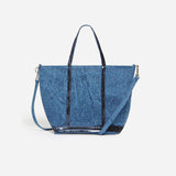 VB - Cabas Linen Tote | Indigo