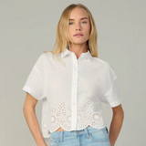 JJ - The Eyelet Shirt | White