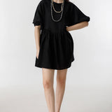 LT - Alcala Linen Dress | Black