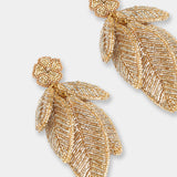 OD - Leaf Earrings | Gold
