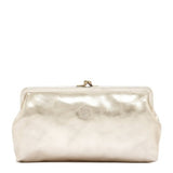 IB - Classic Clutch | Metallic Platinum