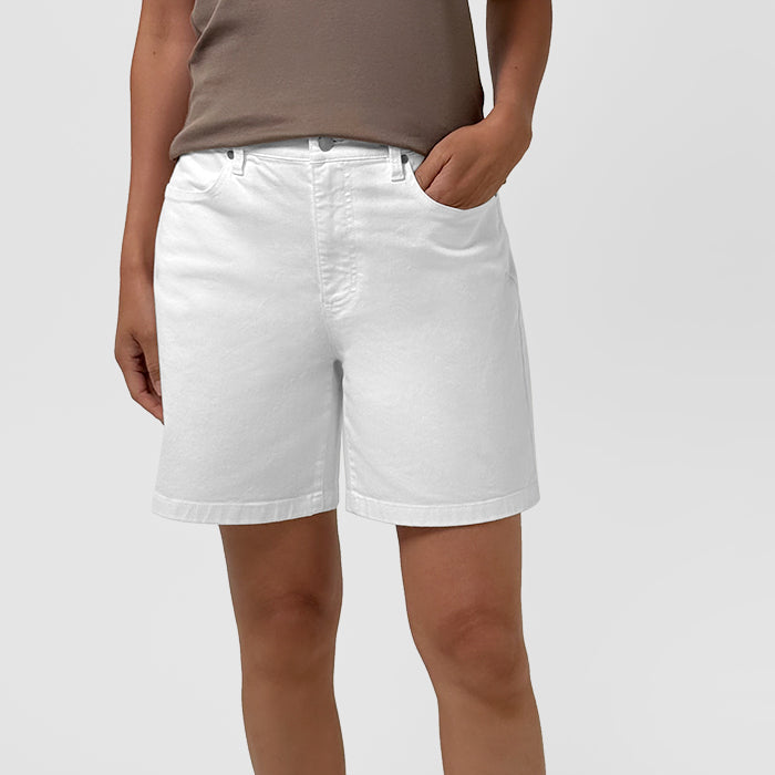 EF - Jean Shorts | White