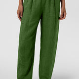 EF - Ankle Pleated Lantern Pant | Field