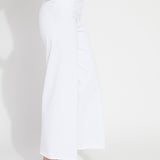 LY - Erin Hi Waist Wide Leg Denim | White