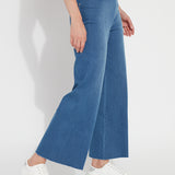 LY - Erin Hi Waist Wide Leg Denim | Mid Wash