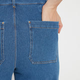 LY - Erin Hi Waist Wide Leg Denim | Mid Wash