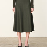 VB - Boushra Skirt | Kaki