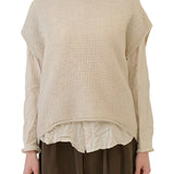 PDC - Boat Neckline Vest | Ivory