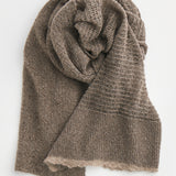 PDC - Wool Knitted Scarf | Brown