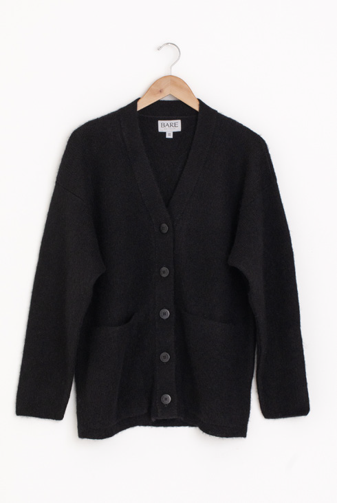 BK - Alpaca Harvest Cardigan | Black