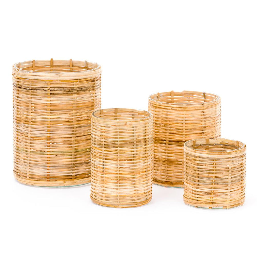AL - Wicker Hurricane Votive