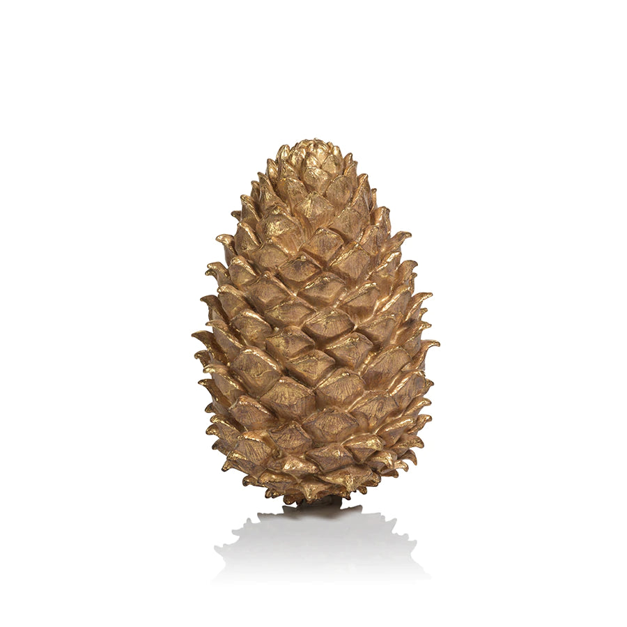ZX - Gold Decorative Pine Cone