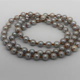 Classic Edison Pearl Leather Sautoir Necklace | 45"