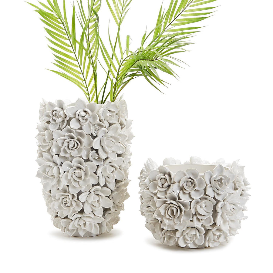 TC - Succulents Planter/ Vase | White