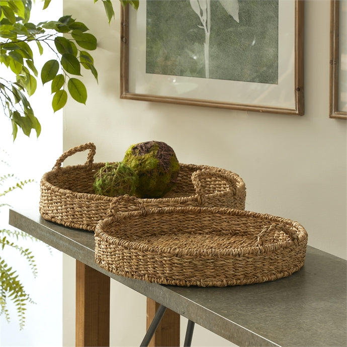 NH - Seagrass Round Trays