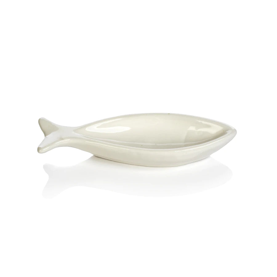 ZX - Coral Beach Ceramic Fish Bowl | Medium