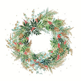 PPD - Lunch Napkin | Christmas Hill Wreath