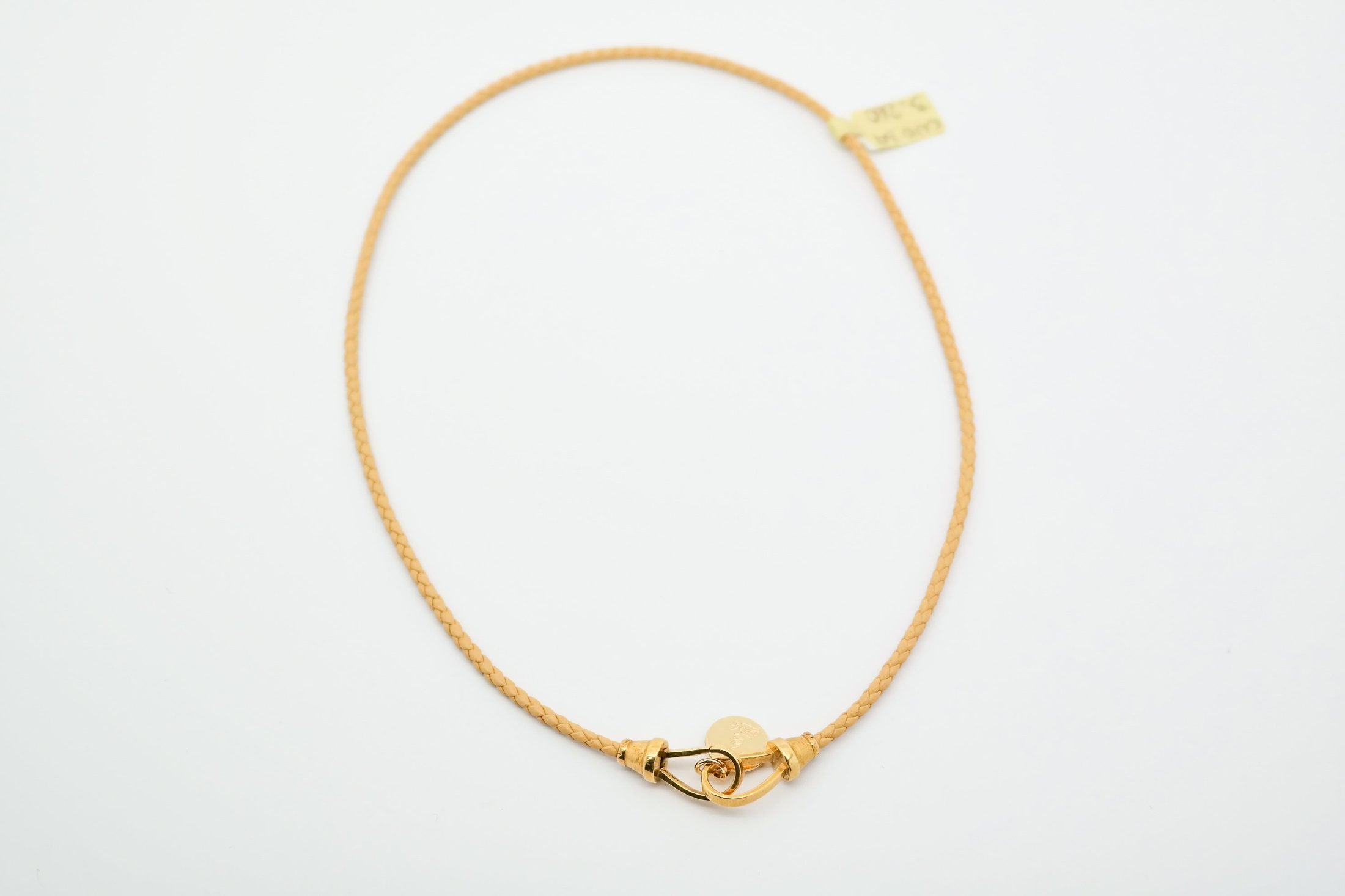 Basic Braided Leather Strand Choker | 16"-18"