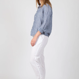 CP - Hampton Linen Pant | White
