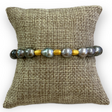 Bracelet | Tahitian Pearls 18K Gold Rondels