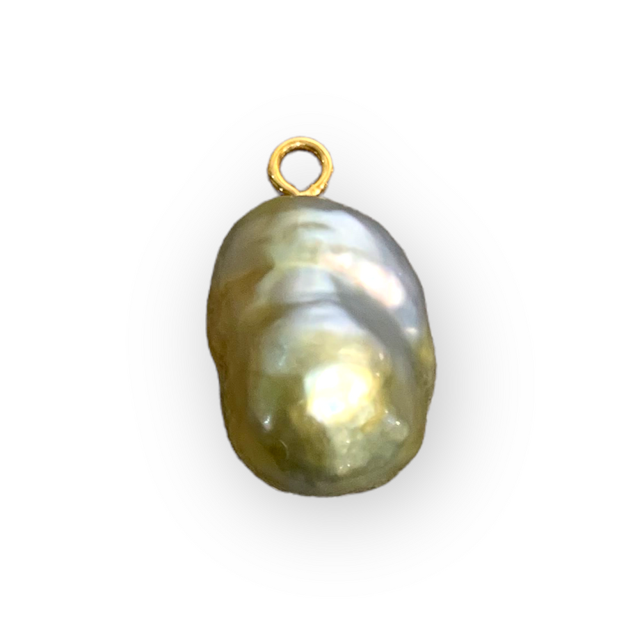 Pendant | South Sea Pearl on 14K Loop