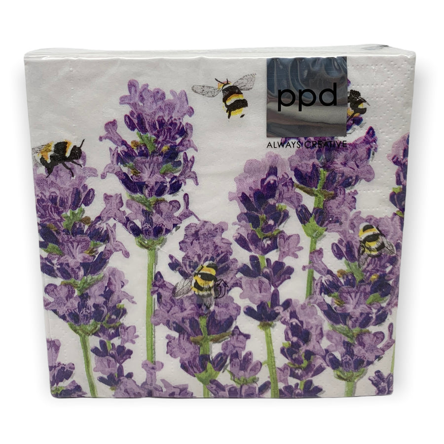 PPD - Lunch Napkin | Bee's & Lavender