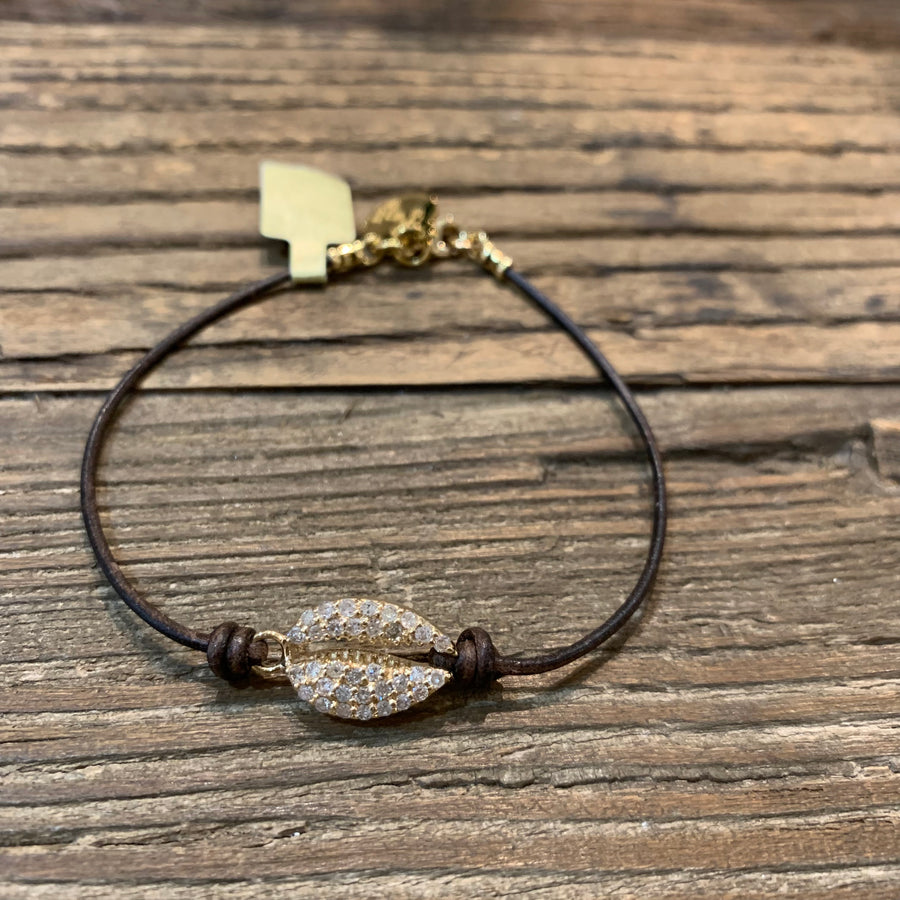 Bracelet | Gold & Diamond Shell