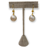 Earrings | South Sea Pearl, 24K Gold | #1